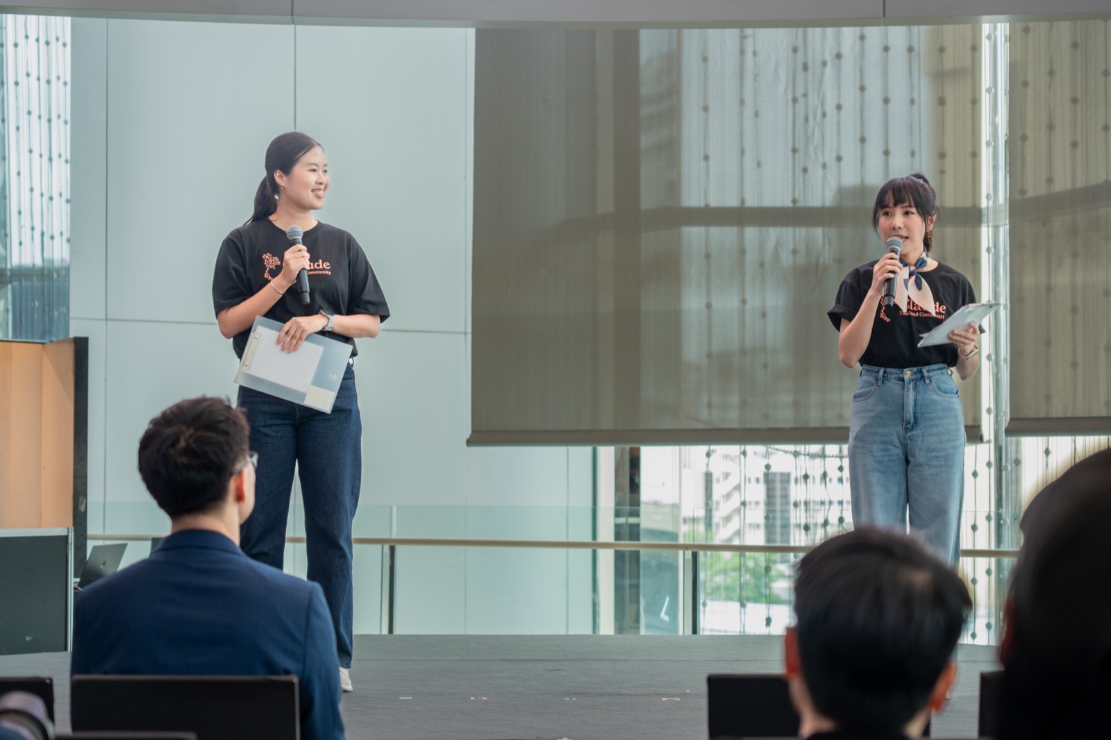 พิธีกรของงาน Claude Thailand Community Meetup 2